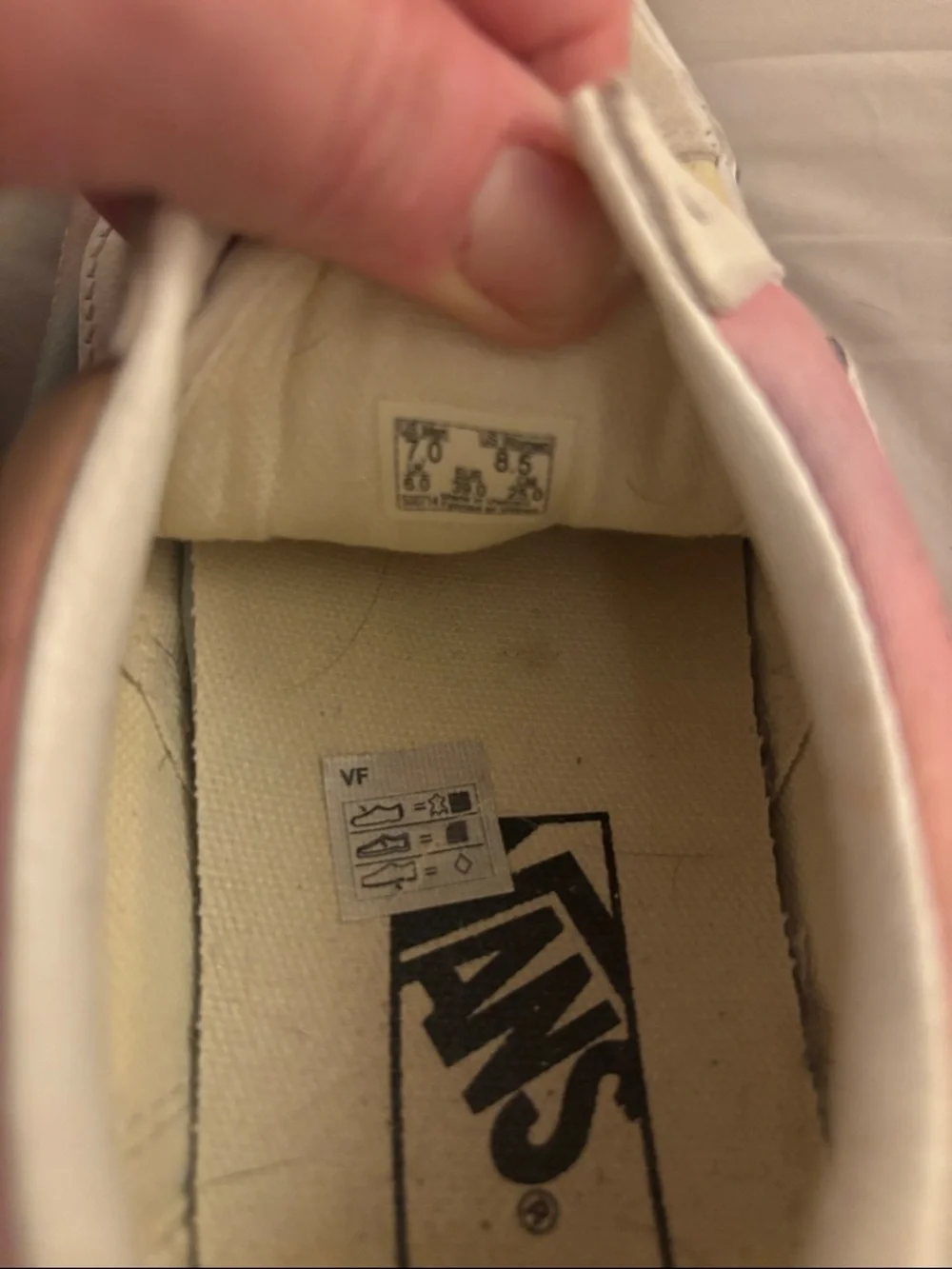 Vans Pastel Rainbow Low-Top Sneakers - Pink, Yellow, Blue, White
